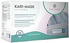 img 4 attached to 😷 Enhanced Protection and Comfort: Karisma Masks Level ASTM Box