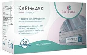 img 1 attached to 😷 Enhanced Protection and Comfort: Karisma Masks Level ASTM Box