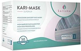 img 2 attached to 😷 Enhanced Protection and Comfort: Karisma Masks Level ASTM Box