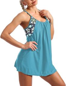 img 1 attached to 👙 Zando Swimwear Swimdress Beachwear: Trendy Swimsuits and Cover Ups for Women