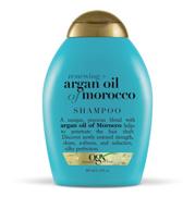 🧴 ogx renewing + argan oil of morocco hydrating hair shampoo - cold-pressed argan oil, paraben-free, sulfate-free - 13 fl oz logo