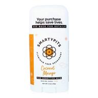 smartypits coconut mango: aluminum-free deodorant for sensitive skin, propylene glycol free and not tested on animals logo