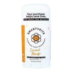 img 4 attached to SmartyPits Coconut Mango: Aluminum-Free Deodorant for Sensitive Skin, Propylene Glycol Free and Not Tested on Animals