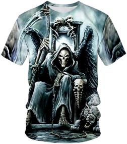 img 2 attached to 👕 Benksrt Graphic T Shirts: Printed Sleeve Men's Fashion for Stylish Shirts