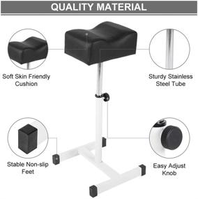 img 1 attached to Регулируемая подставка для ног для педикюра Маникюрное оборудование