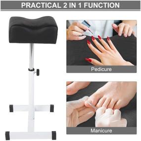 img 2 attached to Pedicure Footrest Adjustable Manicure Equipment Wellness & Relaxation