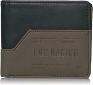 men's accessories: corner wallet 👔 by fox racing for standout style logo