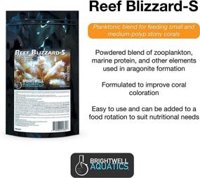 img 1 attached to 🐠 Reef Blizzard-S by Brightwell Aquatics: Optimized Powdered Plankton Blend for Small and Medium-Polyp Stony Corals