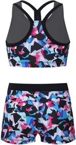 img 1 attached to Moily Gymnastics Sports Swimwear Camouflage Sports & Fitness