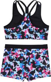 img 3 attached to Moily Gymnastics Sports Swimwear Camouflage Sports & Fitness