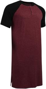 img 2 attached to Runcati Sleepshirt Nightgown Sleepwear Nightwear