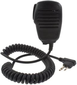 img 4 attached to 🎧 AOER 2-pin Heavy Duty Rainproof Shoulder Speaker Mic for Motorola Radio - Compatible with Mu11c, Mu12, CLS1110, CLS1410, CLS1450, and more