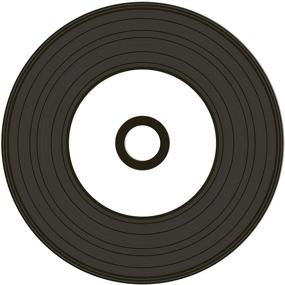 img 2 attached to 📀 MediaRange CD-R 52x Black Vinyl Cake (50), MR226 - High-Quality Storage Solution for Digital Media