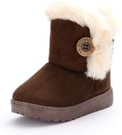 👢 judbf winter button boots - toddler boys' shoes for optimal seo логотип