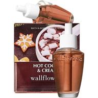 🛁 indulge in luxurious hot cocoa & cream fragrance with bath and body works wallflowers refills, 2-pack логотип