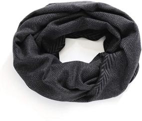 img 1 attached to FULLRON Cashmere Scarf Scarves Winter Men's Accessories and Scarves