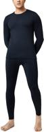 stay cozy and snug with lapasa mens thermal underwear set - fleece lined long johns for extra warmth (thermoflux m24/m11/m57) логотип