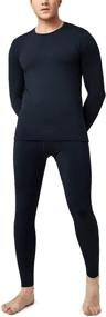 img 4 attached to Stay Cozy and Snug with LAPASA Mens Thermal Underwear Set - Fleece Lined Long Johns for Extra Warmth (Thermoflux M24/M11/M57)