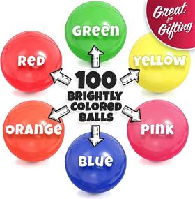 img 3 attached to Safe and Versatile Click Play Ball Pits & Accessories for Sports and Outdoor Fun with Phthalate-free Crush Plastic