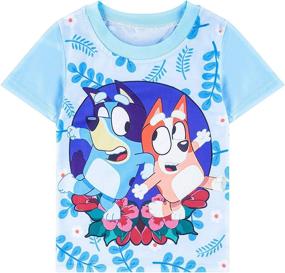 img 4 attached to 👕 Adorable MiniDream Toddler Graphic T Shirts: Fun-Filled Cartoon Boys' Clothing Collection!