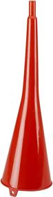 img 1 attached to KarZone All Purpose Automotive 18 inch Super Funnel - Red - Efficient Solution for Oil, Gas, Lubricants, and Fluids Handling