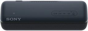 img 2 attached to Sony SRS-XB32 Портативная колонка с Bluetooth: компактная беспроводная вечеринка с многоцветными огнями и мигающей стробоскопом - улучшенное звучание для телефонных звонков - водонепроницаемые и ударопрочные Bluetooth колонки - черного цвета.