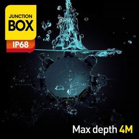 img 2 attached to Waterproof Junction Electrical Connector Terminal Industrial Electrical in Wiring & Connecting