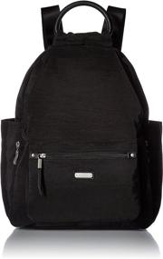 img 4 attached to 🎒 Black Baggallini Fashion Backpack Phone Wristlet: Women's Handbags & Wallets