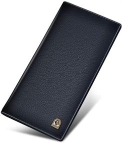 img 4 attached to 👛 Premium LAORENTOU Genuine Leather Wallet Holder: Impeccable Men's Accessory