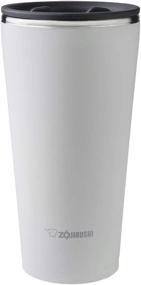 img 1 attached to Zojirushi SX-FSE45WA Stainless Steel Vacuum Insulated Tumbler, 15 oz, White