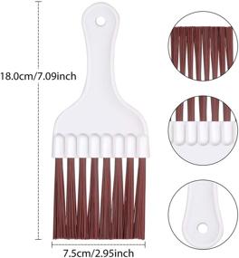 img 3 attached to 🧹 Efficient Stainless Steel Air Conditioner & Refrigerator Coil Cleaning Set - Includes 3-Piece Fin Cleaning Brush, Coil Cleaner Whisk Brush