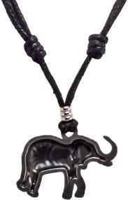 img 1 attached to Bluerica Elephant Pendant Adjustable Necklace