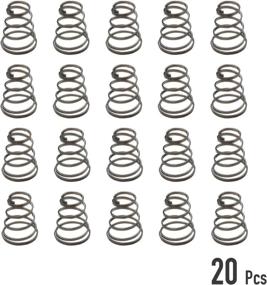 img 1 attached to 🚲 ONIPAX Stainless Steel Bike Wheel Quick Release Skewers: Durable 304 Steel, Pack of 4, 10, or 20 with Springs