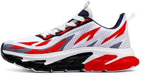 img 4 attached to Outdoor Men's 👟 Fashion Sneakers: High-Performance Running Footwear