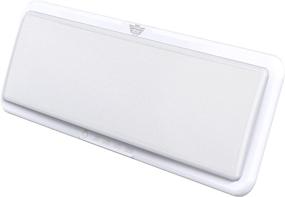 Leisure LED RV LED Ceiling Light Fixture 1450 Lumen with Touch Dimmer  Switch Interior Lighting for Car/RV/Trailer/Camper/Boat DC 12V Natural  White 4000-4500K (1-Pack) 
