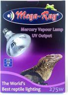 powerful mega-ray mercury vapor bulb - 275 watts (120v) for effective lighting solutions logo