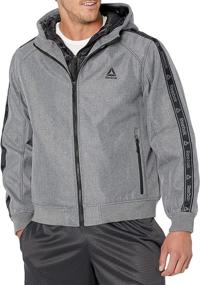 img 2 attached to Reebok Softshell Active Jacket Quilted Men's Clothing