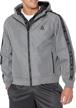 reebok softshell active jacket quilted men's clothing logo