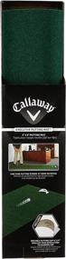 img 2 attached to 🏌️ Callaway Golf Indoor Putting Green Mat - Golf Putting Training Aid, 2 x 8 Ft