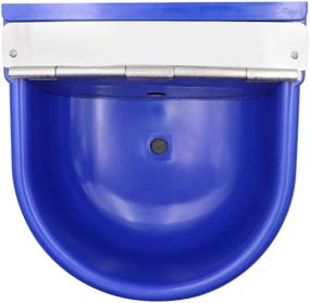 img 2 attached to 🐴 Efficient MINYULUA Automatic Waterer Bowl with Float Valve and Drain Plug - Ideal Water Dispenser for Large Horses, Sheep, Dogs, Cows, and Pigs