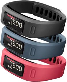 img 4 attached to 🌈 SKYLET Compatible with Garmin Vivofit Bands - Soft Silicone Colorful Fitness Replacement Bands for Garmin Vivofit 1 (No Tracker)