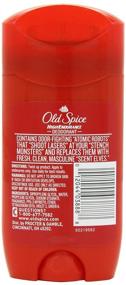 img 2 attached to 🌬️ Old Spice High Endurance Deodorant for Men - Aluminum-Free, Original Scent, 3.0 Oz (Pack of 4)