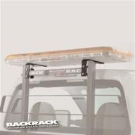 🚗 enhance your vehicle's lighting with backrack 91006 light bar bracket - 2 piece, black logo