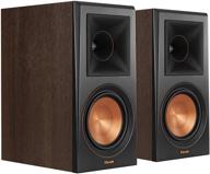 klipsch rp-600m bookshelf speakers (pair) (walnut) logo