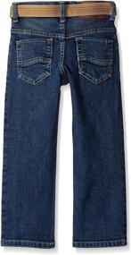 img 1 attached to 👖 LEE Belted Straight Paxton Boys' Clothing in Jeans - Dungarees