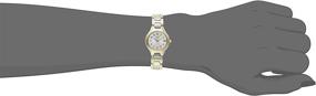 img 2 attached to ⌚ Citizen Quartz Ladies Watch, Stainless Steel, Classic Two-Tone Design (Model: EU2254-51A)