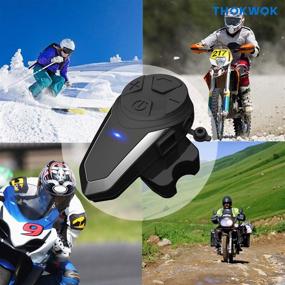 img 1 attached to 📞 THOKWOK BT-S3 1000m Motorcycle Bluetooth Intercom – Ultimate Communication System for Multi-Rider Adventures