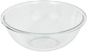 img 1 attached to 🥣 Популярная суперкачественная чаша Pyrex Prepware вместимостью 4 кварты с ободком для наилучшего смешивания и универсальности