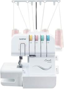 img 4 attached to 🧵 Brother Serger 1034DX: Durable Metal Frame Overlock Machine with 1,300 Stitches Per Minute, Trim Trap, 3 Accessory Feet, and Protective Cover Included