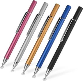 img 1 attached to 🖊️ FineTouch Capacitive Stylus Pen for HP Spectre X360 (by BoxWave) - Super Precise Lunar Blue Stylus Pen